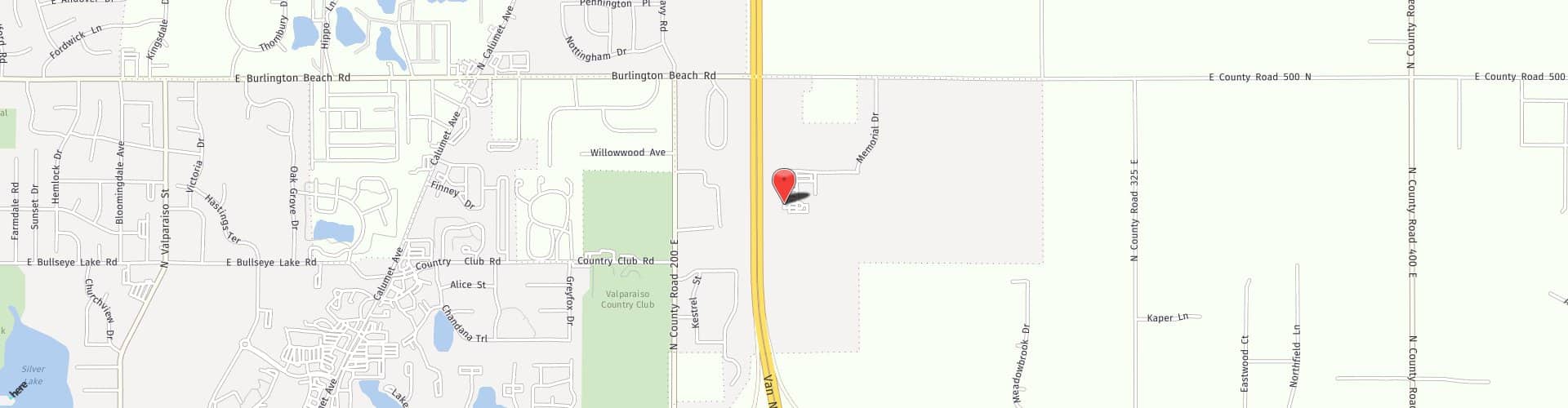 Location Map: 3800 St. Mary Drive Valparaiso, IN 46383